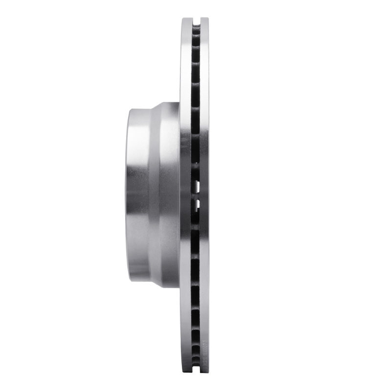 BMW 330e Brake Rotor (1) - Front Right - R1 Concepts - Drilled & Slotted - Silver - `12-`18